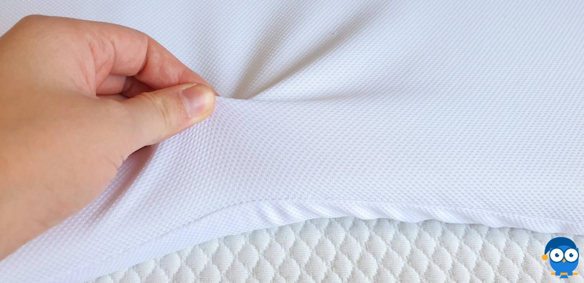 panda baby pillow mesh protector